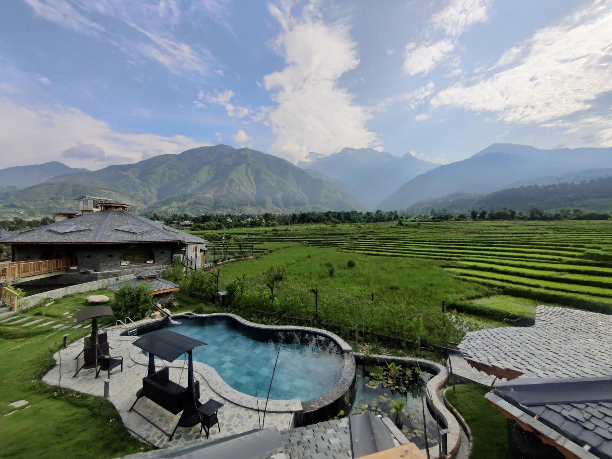 Osho Himalayas Wellness Resort Kangra Eksteriør billede